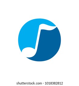 Music Note Logo, Music icon