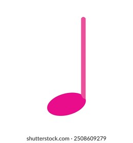 Music note logo Vector template