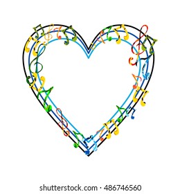Music Note in Love