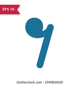 Music note, musical note, sheet music, clef icon. Professional pixel-aligned icon in glyph style.