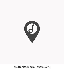 Music Note Pin