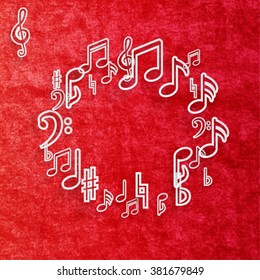 Music Note Poster.