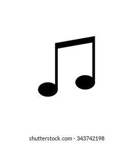 Music note sign icon