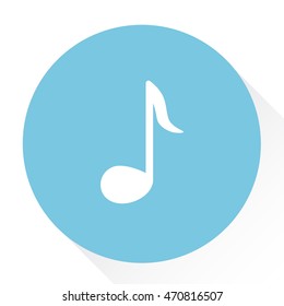 music note sign  icon