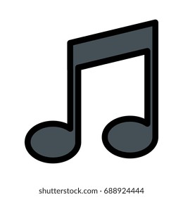 Music note symbol