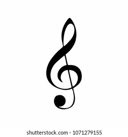 Music note symbol - icon vector
