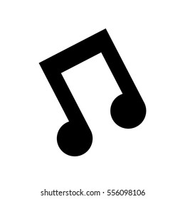 Music note symbol icon vector illustration graphic design