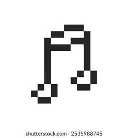 music note symbol pixel art