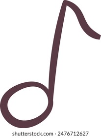 Music Note Symbol Vector Illustration