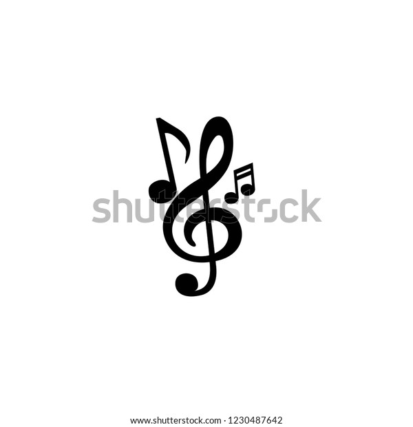 Music Note T Shirt Design Vector Stock Vector (Royalty Free) 1230487642 ...