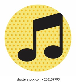 music note theme elements vector,eps