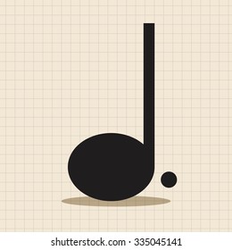 music note theme elements vector,eps