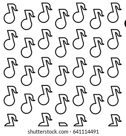 music note tune background