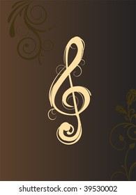 music note - vector