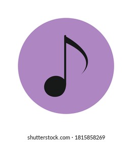 Musiknote - Vektorsymbol