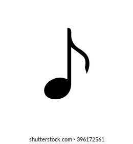Music note vector icon