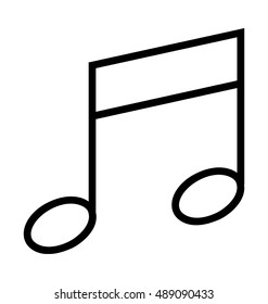Music Note Vector Icon