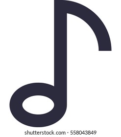 Music Note Vector Icon