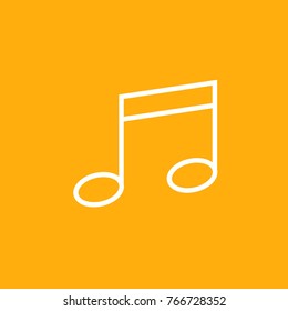 Music Note Vector icon 