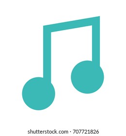 music note  vector illustration