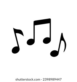 music note vector ilustration clip art can use to multi purpose