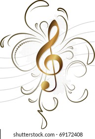 Music note for your design