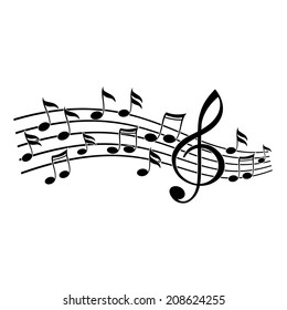 Music notes