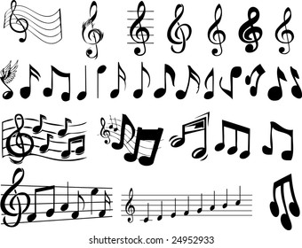 Music notes