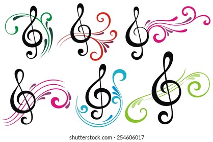 Music notes