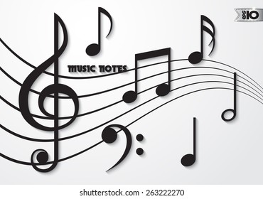 Music notes