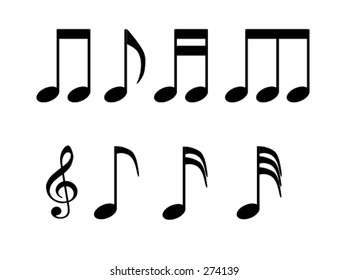 Music notes