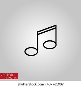 Music Notes Stock Vector Royalty Free Shutterstock