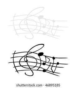 Music notes