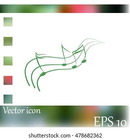 Music notes