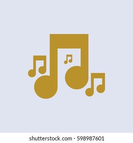 Music notes. 