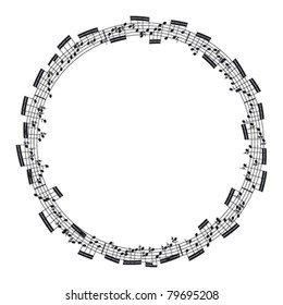 music notes