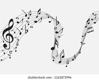 Music Note Stock Vector (Royalty Free) 692830189