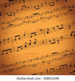 music notes background