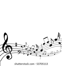 17,924 Flowing music notes Images, Stock Photos & Vectors | Shutterstock