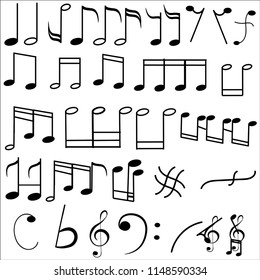 Music Notes Collection