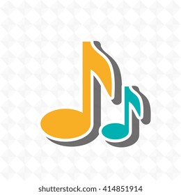 music notes design 