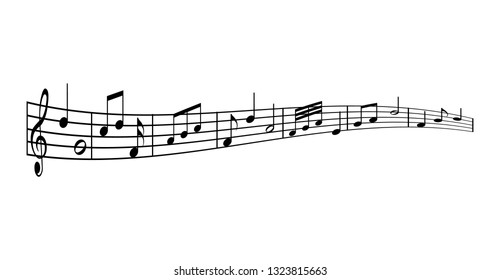 music notes -EPS vector