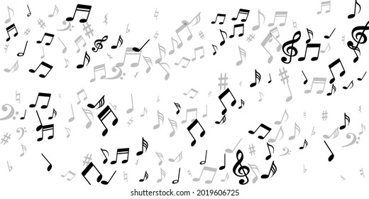 718 Music notes border clipart Stock Vectors, Images & Vector Art ...