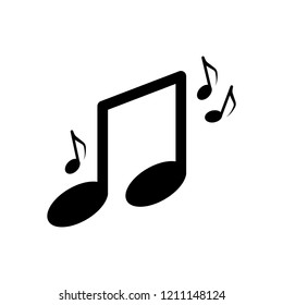 ícone notas musicais