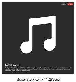 Music notes icon