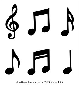 Notensymbol für Grafikdesign