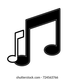 music notes icon image 