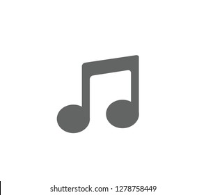 Music notes icon. Music vector illustration.  Music Notes vector design. 