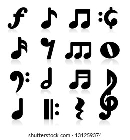 Music Notes Icons