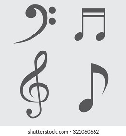 Music Notes Icons